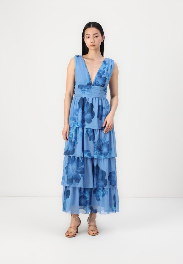 VILA VIMONE V NECK ANKLE DRESS