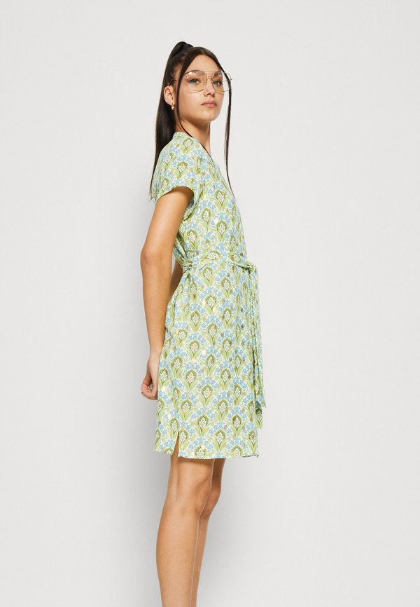 VILA VIZINO V NECK SHORT SHIRT DRESS