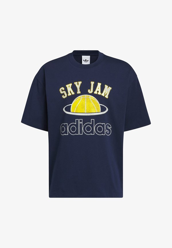 adidas Originals ADIDAS ORIGINALS ORIGINALS SKYJAM TEE - Print T-shirt - night indigo