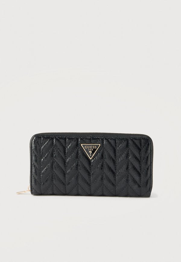 Guess CHERYL LARGE ZIP AROUND - Wallet - black