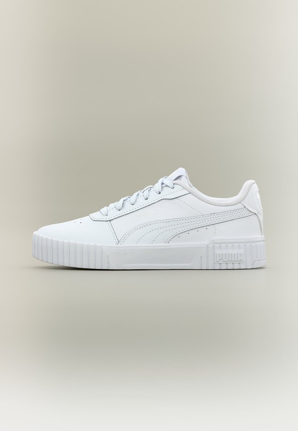 Puma CARINA 2.0 - Trainers - white/silver-coloured