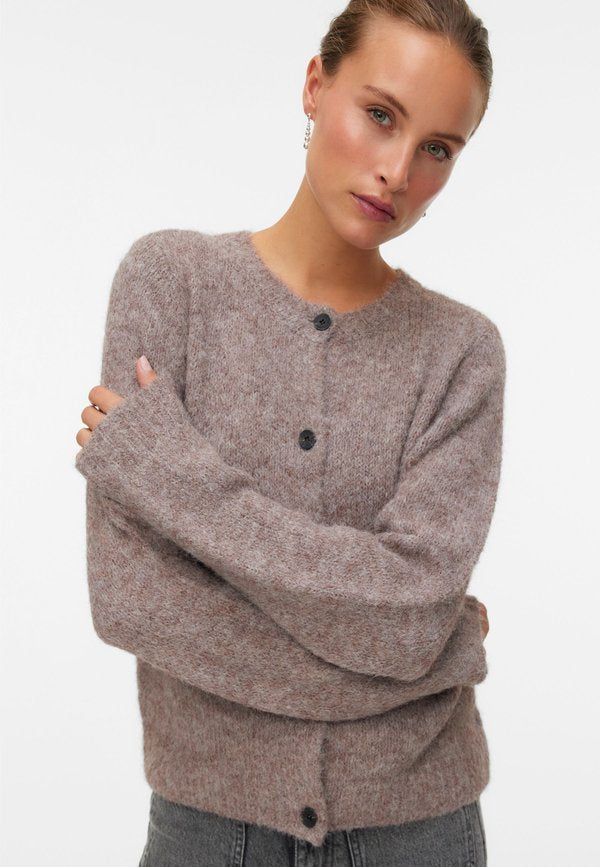 Vero Moda VMNOVAH LS O-NECK BUTTON CARDI GA NOOS