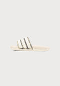 adidas Sportswear ADILETTE COMFORT 2.0  - Pool slides - chalk white/chalk white/chalk white