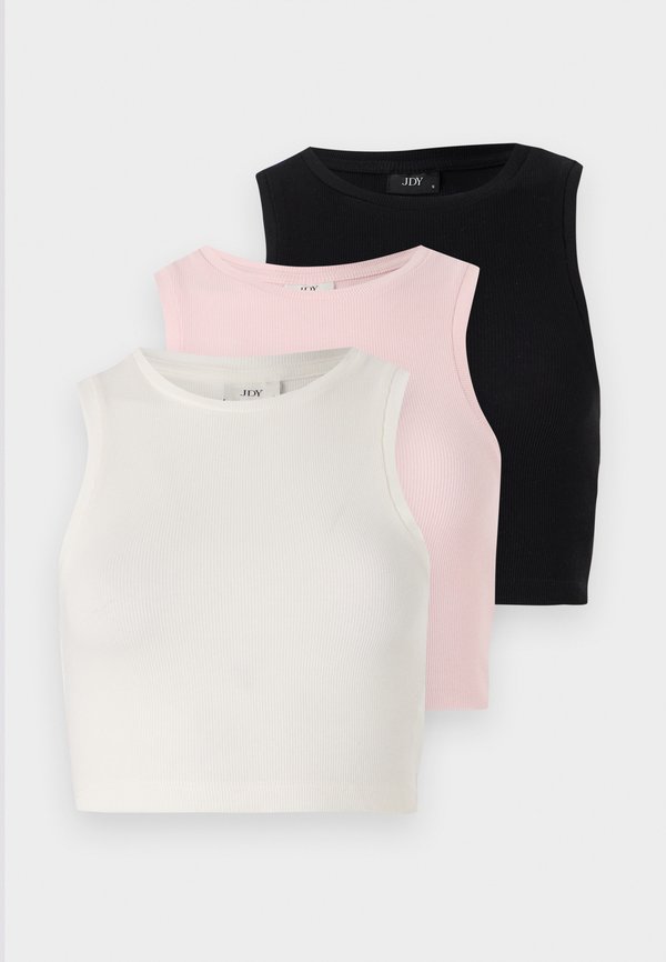 JDY JDYLUCKY CROPPED TANK 3 PACK
