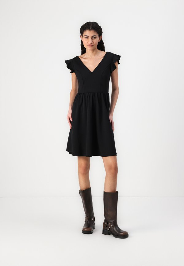 VILA VICLARA FLOUNCE SLEEVES DRESS