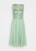 Swing MIDIKLEID AUS PAILLETTE MIT CHIFFON ROCK