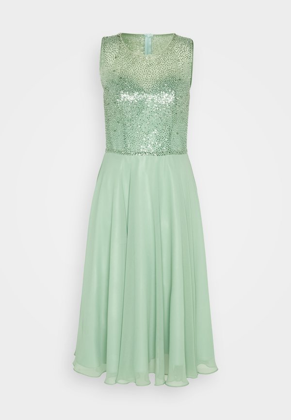 Swing MIDIKLEID AUS PAILLETTE MIT CHIFFON ROCK
