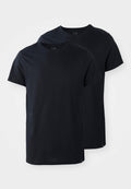Puma EVERYDAY CREW NECK TEE 2 PACK - Undershirt - black