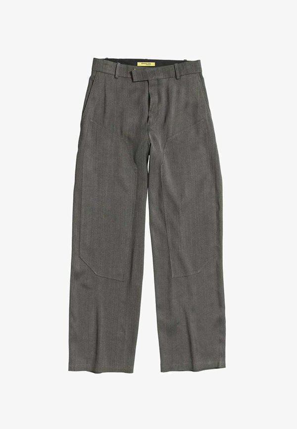 Mango ADULT - Trousers - black