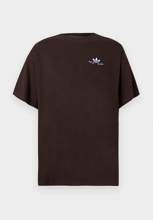 adidas Originals FROG TEE - Print T-shirt - aurora coffee