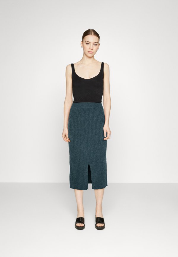 Pieces PCJOSE MIDI SLIT SKIRT