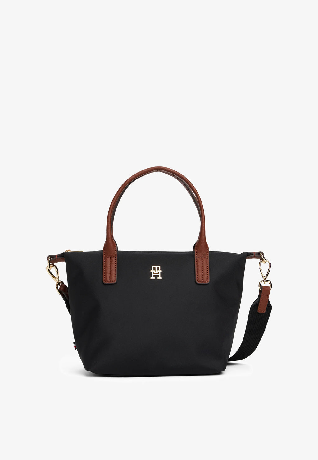Tommy Hilfiger POPETTE MINI TOTE - Handbag - black