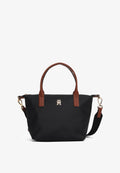 Tommy Hilfiger POPETTE MINI TOTE - Handbag - black