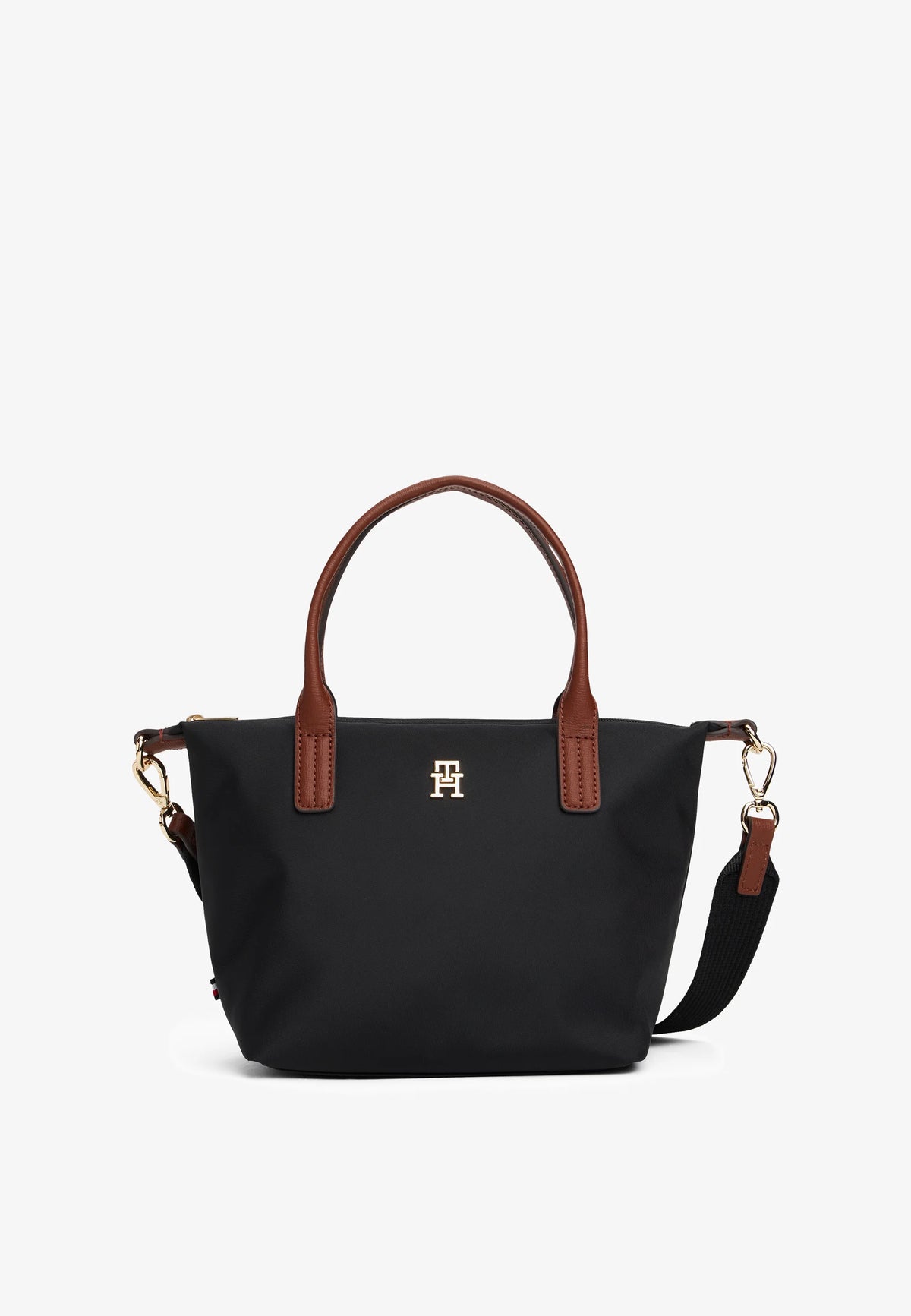 Tommy Hilfiger POPETTE MINI TOTE - Handbag - black