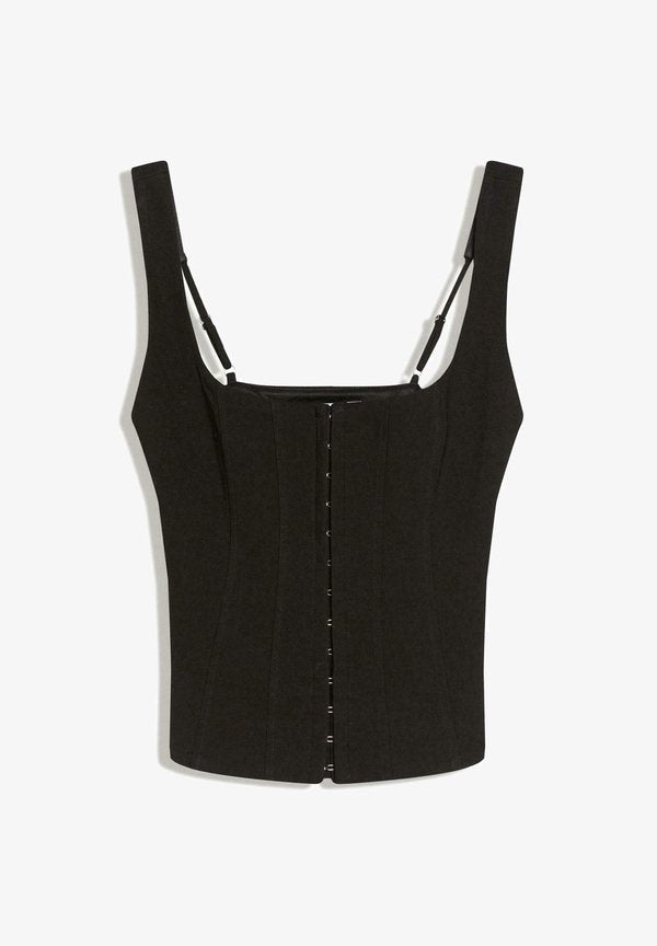Bershka BENGALINE STRAPPY - TOP 00930710 - Blouse - black