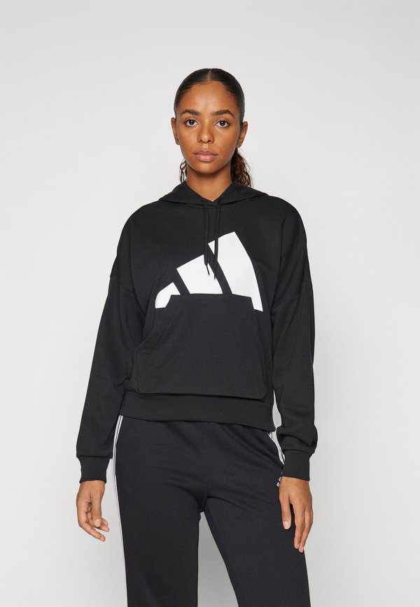 adidas Sportswear Hoodie - black/white