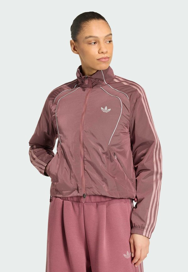 adidas Originals ADIDAS ORIGINALS TEAMGEIST TRACKTOP - Training jacket - burgundy   reflective silver   purple