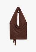 Bershka Blouse - dark brown