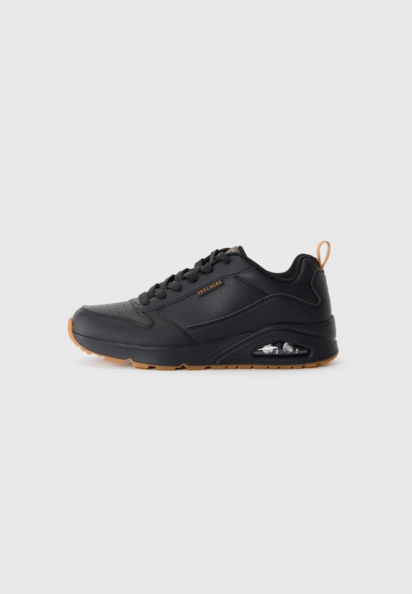 Skechers UNO - Trainers - black/tan