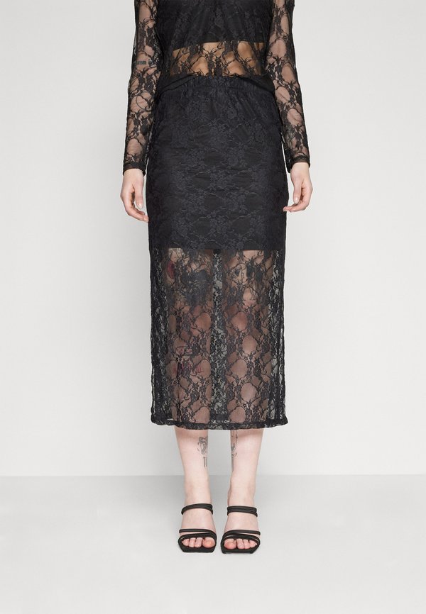 Pieces PCNACY LACE ANKLE SKIRT