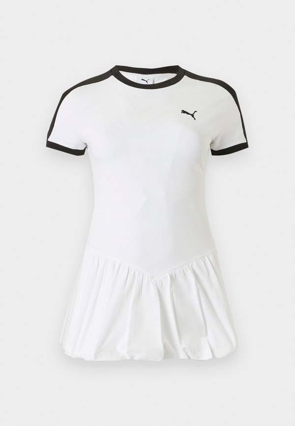 Puma BALLOON TEE - Print T-shirt - white