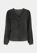 Vero Moda Petite VMNAJA V-NECK PLEAT