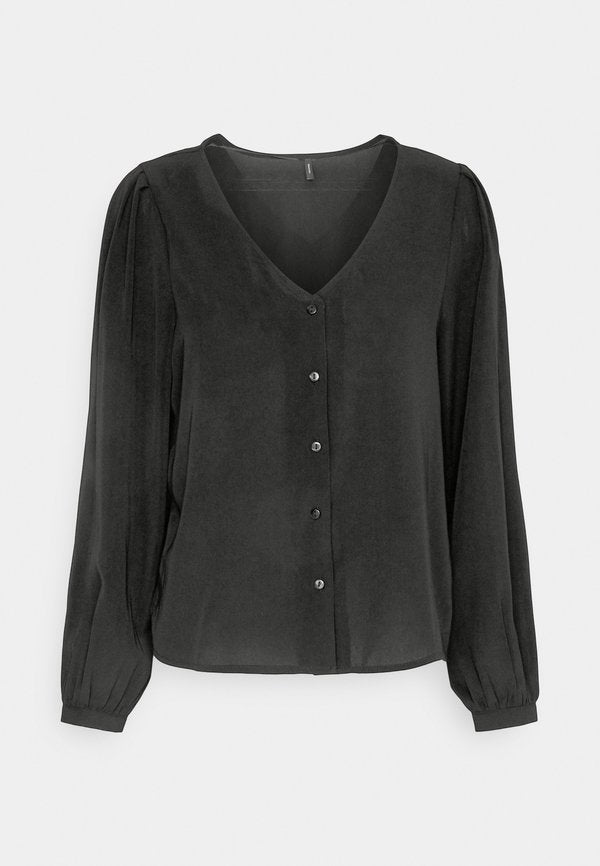 Vero Moda Petite VMNAJA V-NECK PLEAT