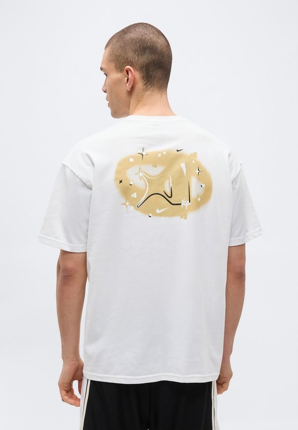 Nike Performance A'JA WILSON AIRBRUSH TEE - Sports T-shirt - white