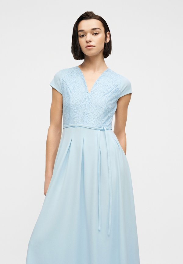 VILA VICLARA V NECK ANKLE DRESS