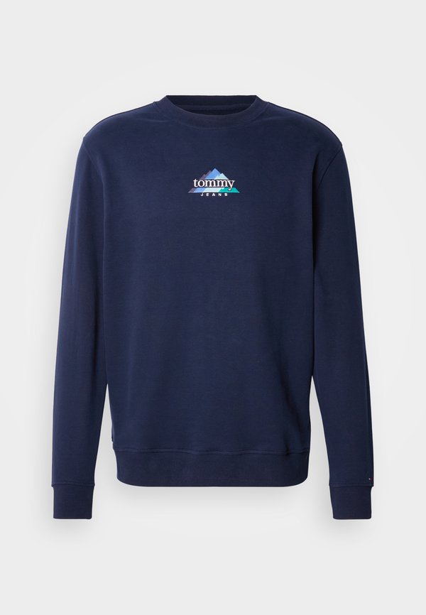 Tommy Jeans MOUNTAIN LOGO EMBROIDERY TERRY SWEATSHIRT