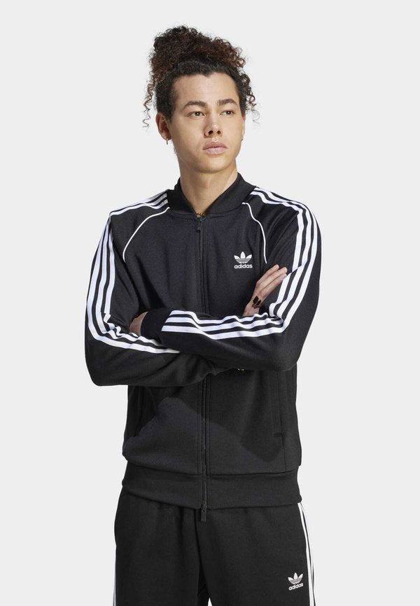 adidas Originals Bomber Jacket - black   white