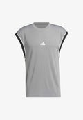 adidas Performance BOS TANK - Sports T-shirt - grey three   black