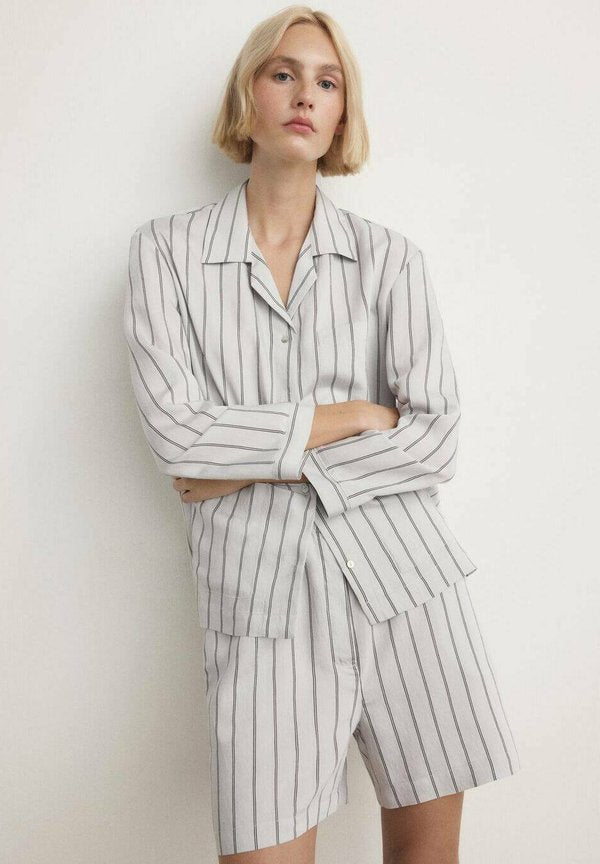 Mango Pyjama top - grey
