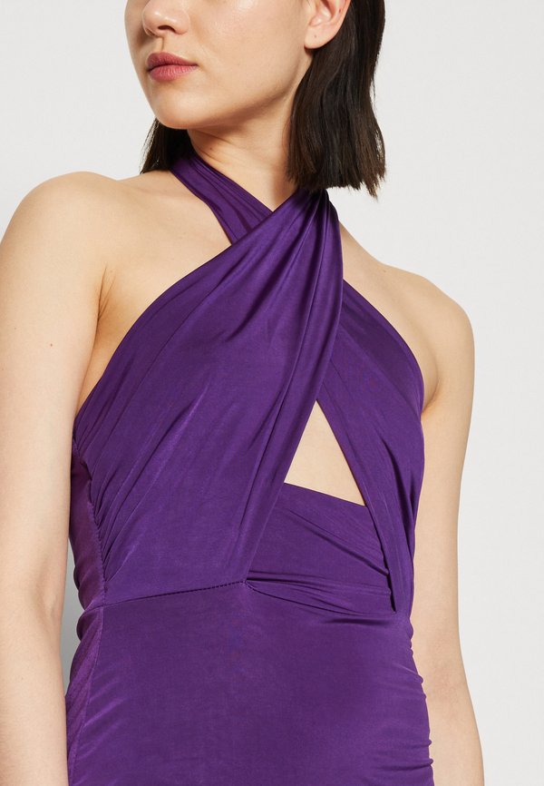 WAL G. PARTY LADY HALTER NECK MINI