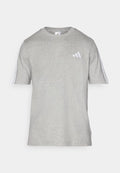 adidas Sportswear Print T-shirt - medium grey heather
