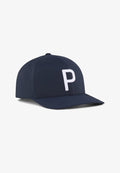 Puma HERITAGE P GOLF CAP UNISEX - Cap - deep navy-white glow