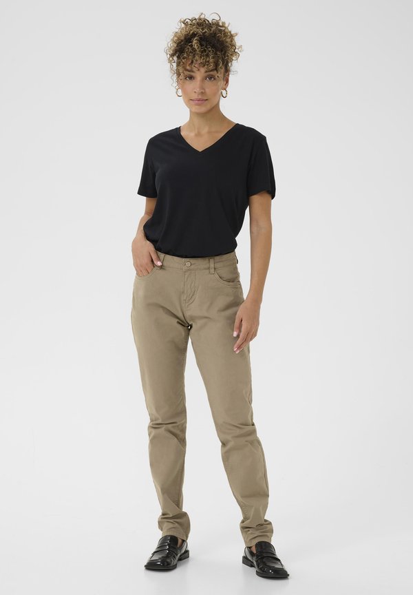 Cream CRBERTA TWILL COCO FIT