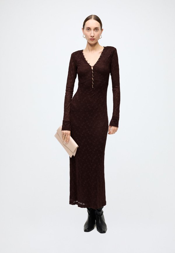 Bardot ZENIA LONG SLEEVE MIDI DRESS