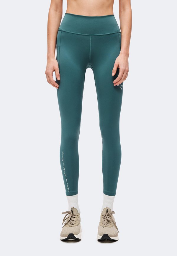 Puma PUMA X HYROX PWRMODE - Leggings - herb garden