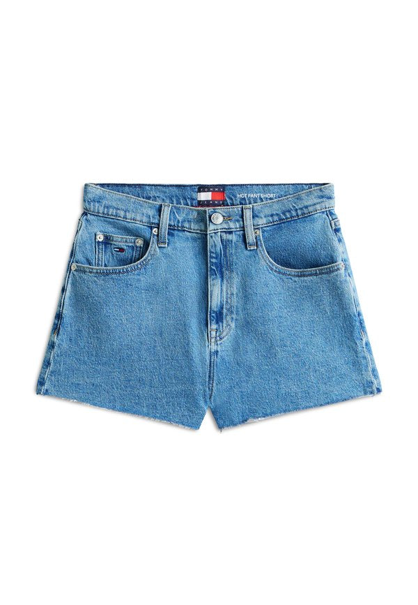 Tommy Jeans RAW HEM FADED DENIM SHORTS