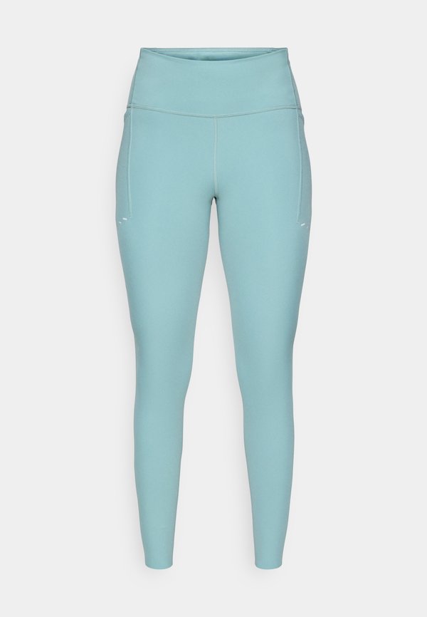 Nike Performance SWIFT - Running tights - cannon/reflective silver-coloured