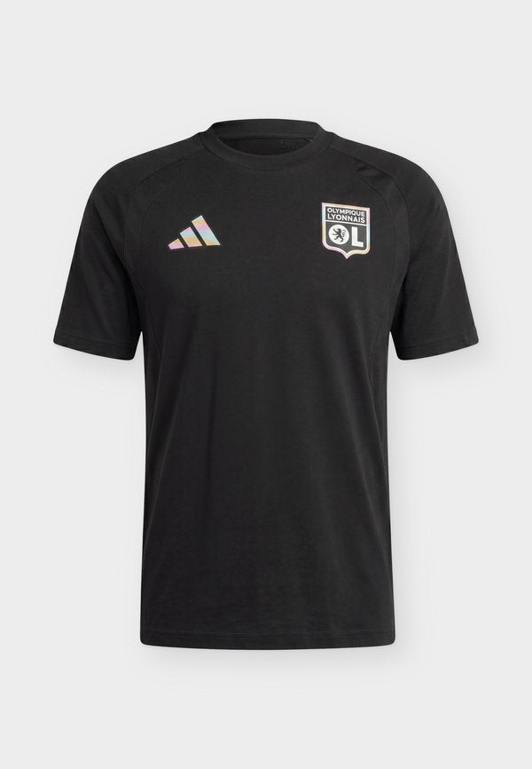 adidas Performance OLYMPIQUE LYON TIRO TRAVEL - Club wear - black