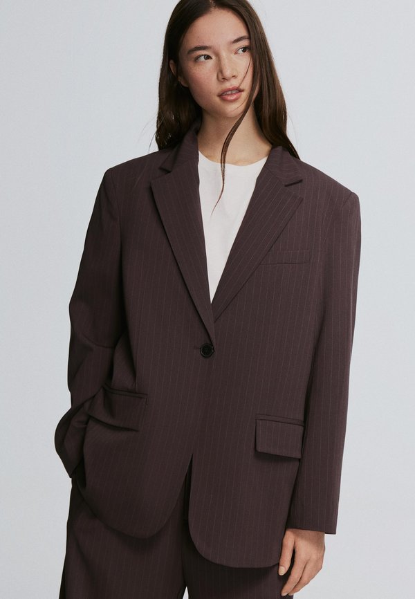 Bershka Blazer - brown