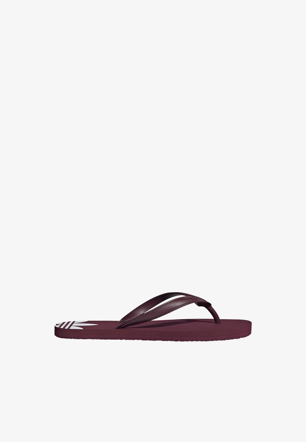 adidas Originals ADI SUN - T-bar sandals - maroon maroon ftwr white