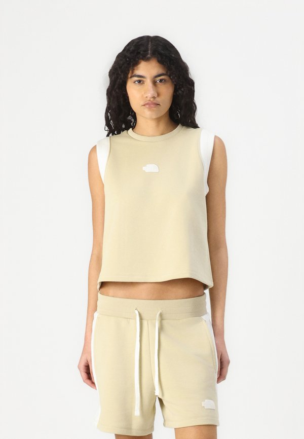The North Face TERRY RELAXED CROPPED TANK