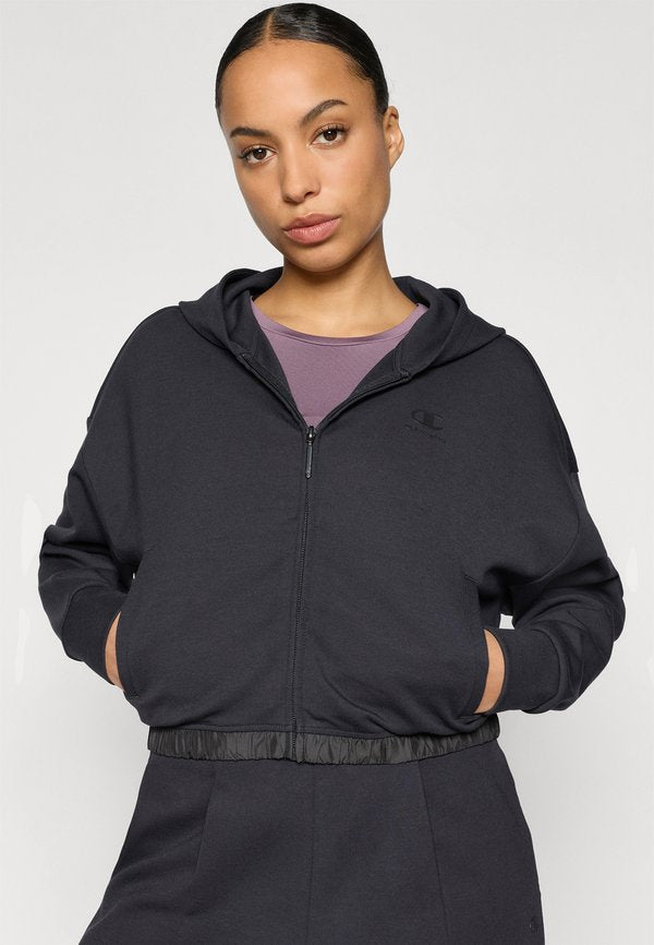 Champion C-TECH INTERLOCK HOODED FULL ZIP SWEATSHIRT