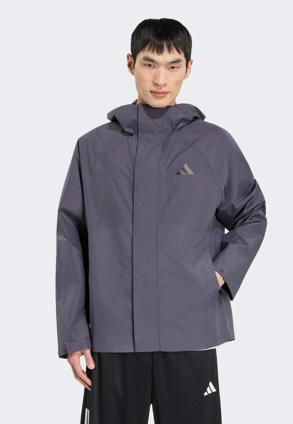 adidas Sportswear ADIDAS SPORTSWEAR ESSENTIALS RAIN JACKET - Outdoor jacket - aurora onix