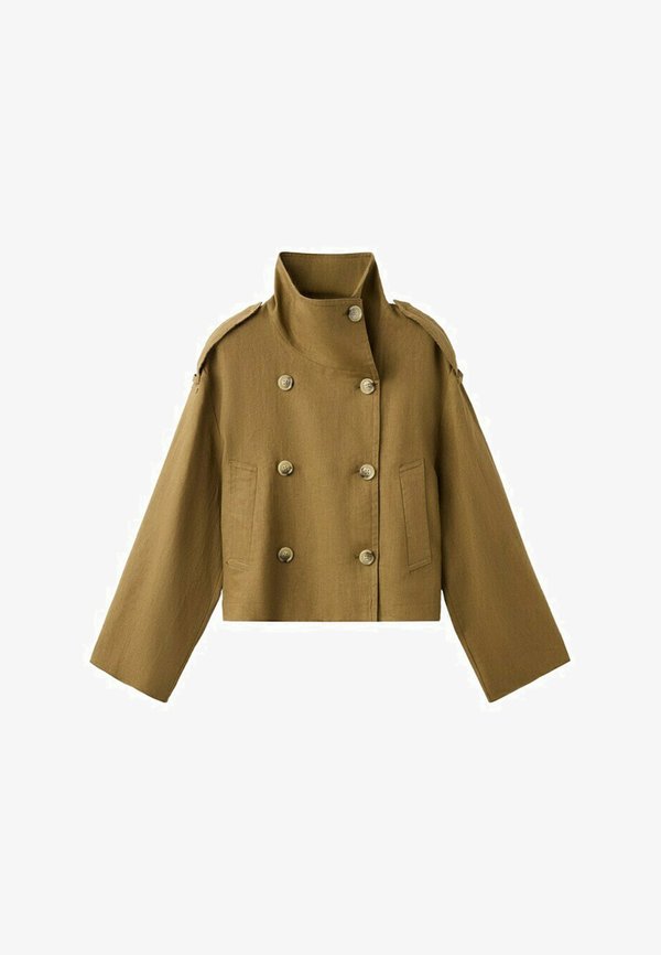 Mango ADULT - Summer jacket - olive green