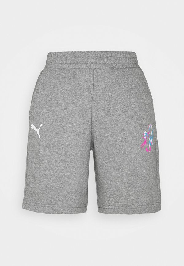 Puma NEYMAR JR CREATIVITY LOGO  - Sports shorts - medium grey heather