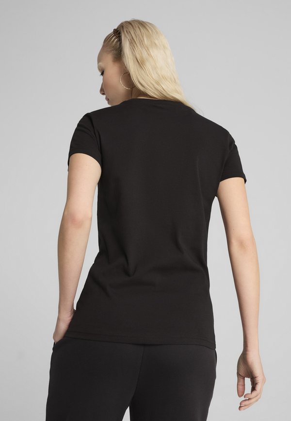 Puma SMALL NO. 1 LOGO TEE - Basic T-shirt - black